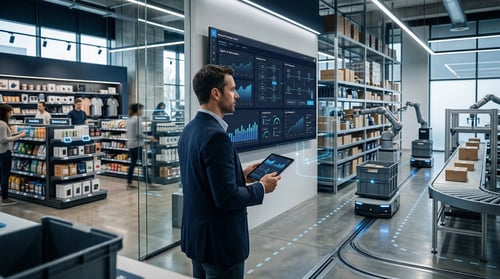 agentic AI in retail with Microsoft Business Central ERP