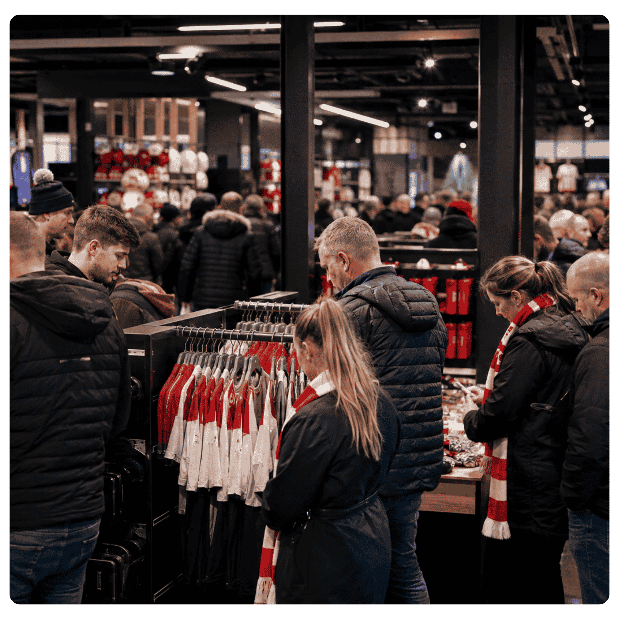 club shop scene